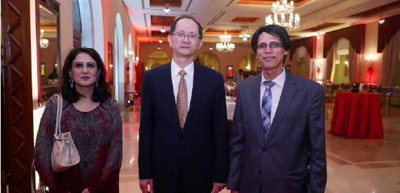 GAK HealthCare representatives at Chinese National Day celebration